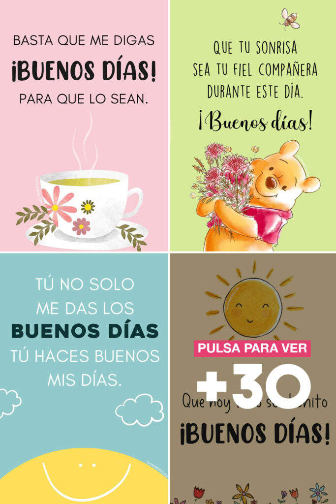 frases de buenos dias