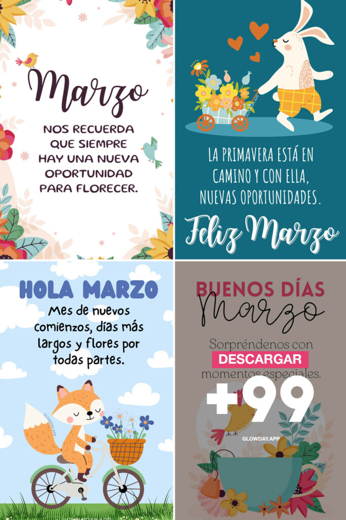 Bienvenido Marzo +35 Frases e Imágenes para recibir la Primavera