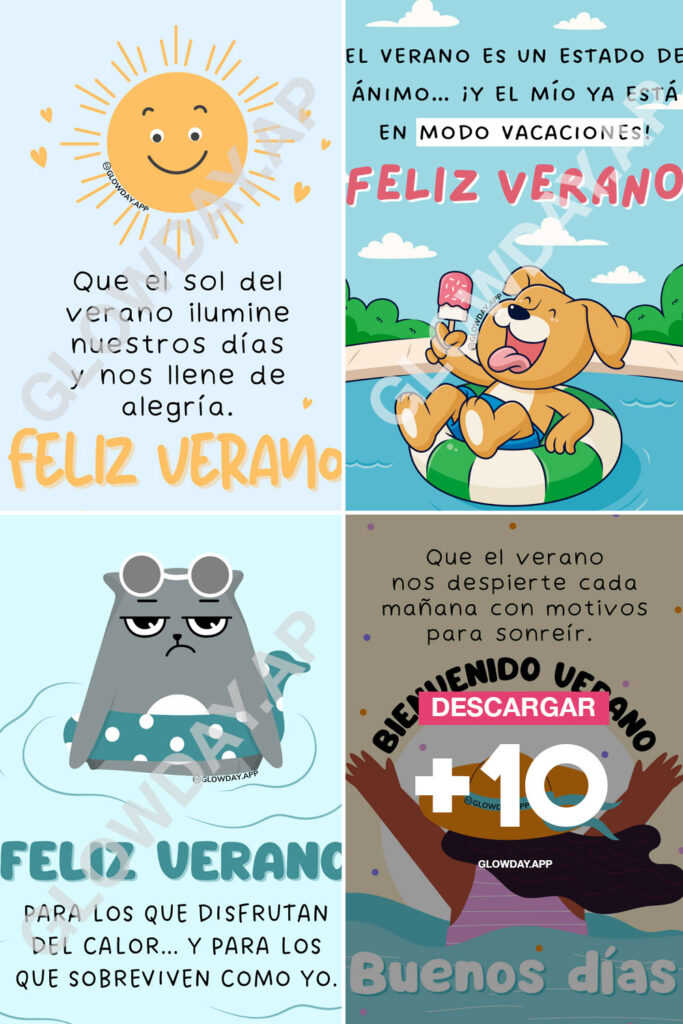 hola bienvenido buenos dias feliz verano