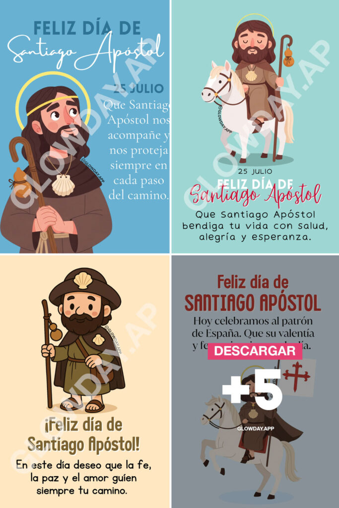 feliz dia de santiago apostol patron de españa 25 de julio