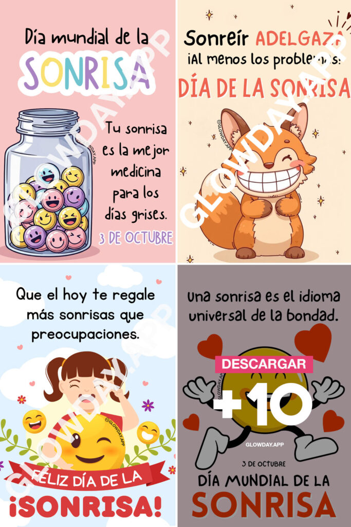 feliz dia mundial de la sonrisa 3 de octubre